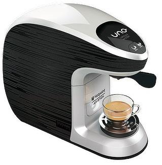ARON Macchina da caffè Hotpoint Ariston Uno System a cialde bianco e nero